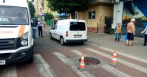 Stire din Eveniment : GALERIE FOTO / ACCIDENT RUTIER LA CONSTANȚA! Pieton lovit chiar pe trecere