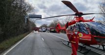 Stire din Eveniment : ACCIDENT GRAV în zona Hanul Morii. Intervine elicopterul SMURD