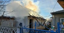 Stire din Eveniment : Apel de urgență la 112. ARDE O CASĂ! Pompierii au intervenit, la Lumina