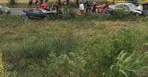 Stire din Eveniment : ACCIDENT RUTIER LA MEDGIDIA. Şase victime, dintre care un copil de opt ani în stare gravă