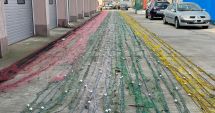 Stire din Eveniment : Peste 1.500 de metri plase cu 76 de kilograme de pește, scoase din apă de polițiștii de frontieră într-o zonă strict protejată