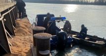 Stire din Eveniment : Două persoane prinse în flagrant, la Cernovodă, în timp ce furau cereale de pe o barjă