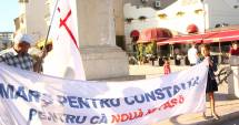 Stire din Social : "Marș pentru Constanța" / Protest al constănțenilor, în Piața Ovidiu! Galerie foto