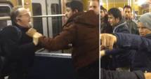 Stire din Actualitate : Pensionari atacați de imigranți, la metrou