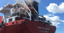 Stire din Economie : Incendiu la bordul navei "Bahia de Alcudia"
