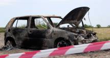 Cinci mașini românești au fost incendiate în Italia