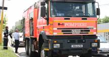 Stire din Eveniment : Pompierii intervin pentru lichidarea unui incendiu