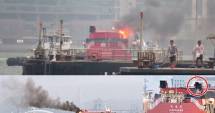 Stire din Actualitate : Incendiu la bordul unui ferry-boat cu 100 de pasageri