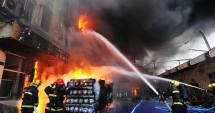 Stire din Actualitate : Incendiu puternic  în Moscova