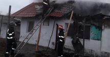 Stire din Eveniment : Incendiu puternic în județul Constanța. Ard chiliile de la o mănăstire