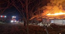 Stire din Eveniment : UPDATE. Casă în FLĂCĂRI în județul Constanța