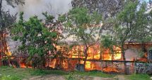 Stire din Eveniment : INCENDIU la Mănăstirea Sihăstria Putnei. De la ce au izbucnit flăcările