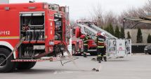 Stire din Eveniment : Incendiu la o fermă de porci, în localitatea Fântânele