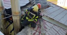 Stire din Eveniment : Incendiu la Liceul Cobadin. A luat foc camera unde este centrala termică