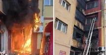 Stire din Eveniment : Atenție ce depozitați la boxă! Locatarii unui bloc s-au trezit că le-au luat foc locuințele
