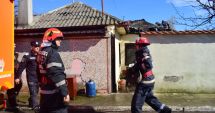 Stire din Eveniment : Casă făcută scrum! Pompierii s-au luptat patru ore cu flăcările!