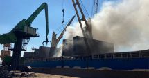 Stire din Economie : Incendiu pe o navă la Rotterdam