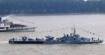 Stire din Eveniment : Începe Exercițiul Danube Protector. Șase nave militare fluviale patrulează pe Dunăre