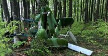 Stire din Eveniment : Elicopter "dubios", descoperit prăbușit, în România. Pilotul e mort!