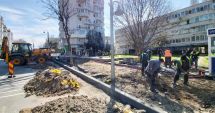 Stire din Social : Se modernizează infrastructura pietonală de pe bulevardul Tomis