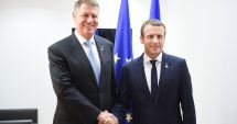 Klaus Iohannis, întâlnire la Paris cu omologul său, Emmanuel Macron