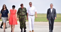 Stire din Eveniment : Galerie foto-video / Președintele Klaus Iohannis, prezent la baza militară din Mihail Kogălniceanu