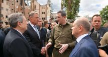 Stire din Actualitate : Preşedintele Klaus Iohannis a vizitat Irpin: Nu există cuvinte pentru a descrie distrugerile cumplite văzute astăzi