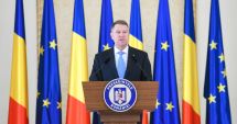 Klaus Iohannis face declarații de presă