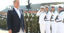 Stire din Politică-Administrație : Klaus Iohannis, la Baza 57 Aeriană de la Mihail Kogălniceanu. Va fi însoţit de Dîncu şi de ministrul Apărării franceze