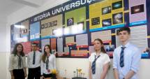 Stire din Cultură-Educație : "Istoria Universului", la Liceul Teoretic "Ovidius"
