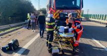 Stire din Eveniment : Accident rutier pe A2, în zona localității Sărulești. Implicate patru mașini