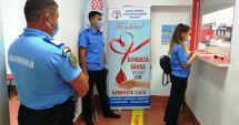 Stire din Eveniment : 40 de jandarmi au donat sânge. Îndemn pentru constănțeni să le urmeze exemplul!