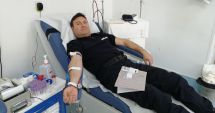 Stire din Social : Jandarmii constănțeni au donat sânge pentru semenii lor