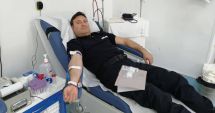 Stire din Eveniment : Misiune de salvare de vieți: jandarmii constănțeni donează sânge!