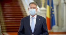Stire din Politică-Administrație : Klaus Iohannis mulțumește românilor pentru "uriaşul efort naţional destinat protejării sănătăţii"