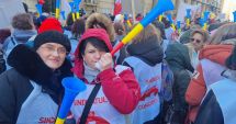 Federaţia Solidaritatea Sanitară continuă acţiunile de protest