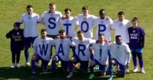Stire din Fun : Gafă amuzantă la Poli Iași. În ce s-a transformat îndemnul "Stop War"