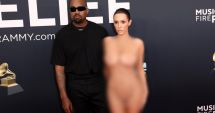 Stire din Actualitate : Apariție neașteptată la premiile Grammy! Soția artistului Kanye West a defilat dezbrăcată pe covorul roșu