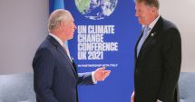 Stire din Politică-Administrație : Klaus Iohannis a discutat cu Prințul Charles la summit-ul COP26 despre schimbările climatice