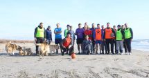 Stire din Eveniment : La Capu Midia, militarii și câinii unității au făcut, astăzi, sport împreună