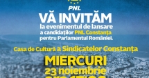 Stire din Politică-Administrație : Invitație pentru toți constănțenii din partea PNL