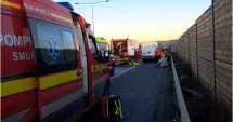 Stire din Eveniment : Accident mortal pe Autostrada Soarelui. O persoană a murit, iar alte trei au fost rănite