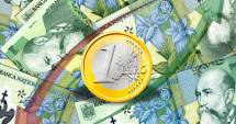 Stire din Economie : Euro câștigă procente bune față de leu. Iată câte