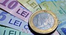 Stire din Economie : Leul pierde la euro și dolar, dar câștigă la francul elvețian