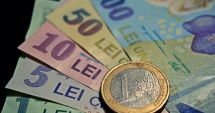 Leul ciupește din euro, dar e mușcat adânc de dolar și franc elvețian