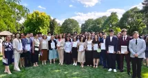 Foto - Liceul „Decebal” din Constanța scrie istorie. Prima promoție Gold Award, premiată la Palatul Elisabeta