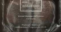 Stire din Cultură-Educație : Liceul "Călinescu", recompensat cu distincția "Platinum Member"