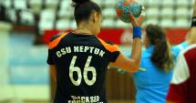 Liga Națională de handbal feminin. CSU Neptun, față-n față cu Unirea Slobozia