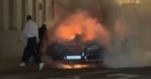 Stire din Actualitate : O limuzină din flota lui Putin a explodat la Moscova. Val de speculații după incident