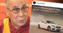 Stire din Actualitate : Mercedez-Benz prezintă scuze Chinei după ce îl citează pe Dalai Lama pe Instagram